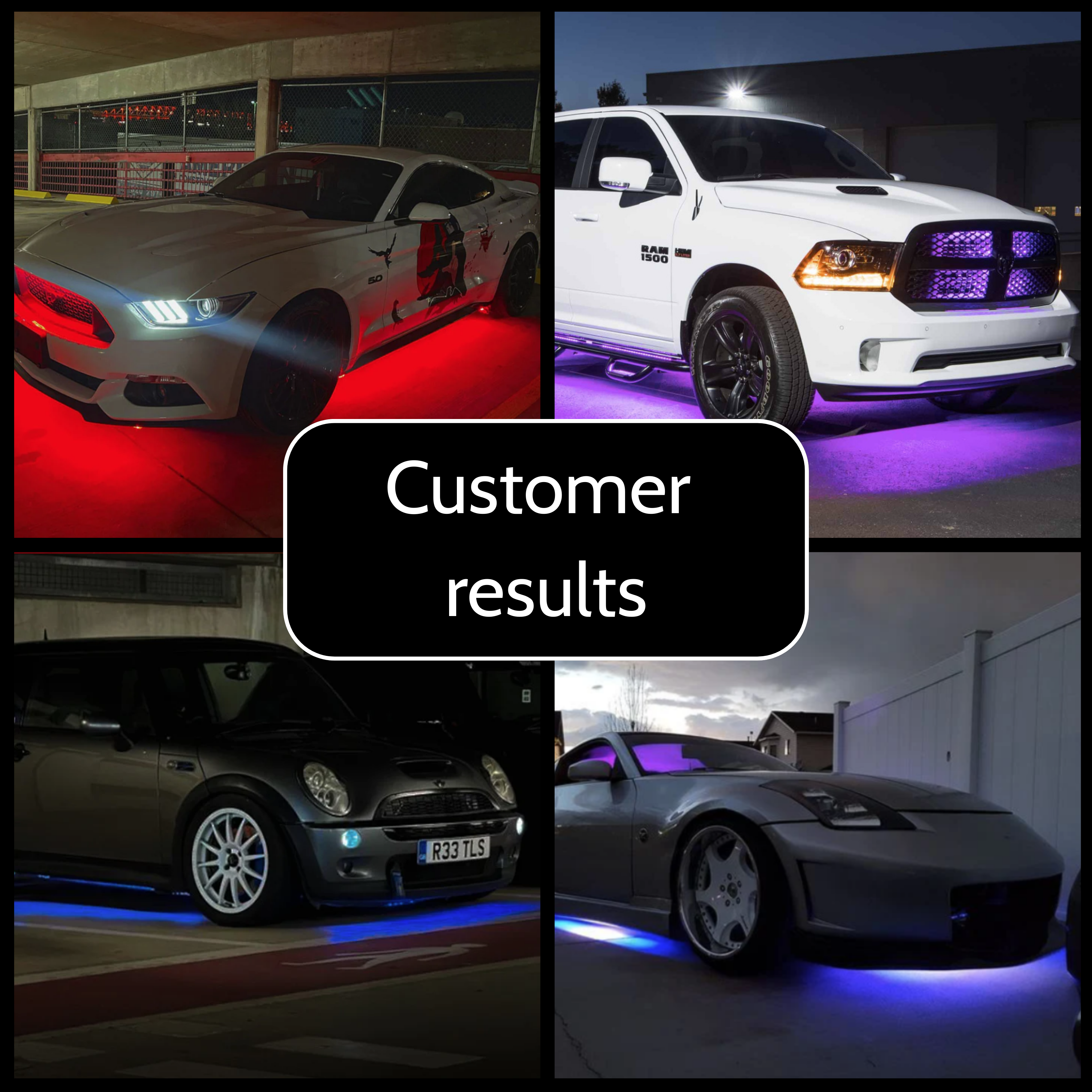 Easy Install Auto LED Light Kit