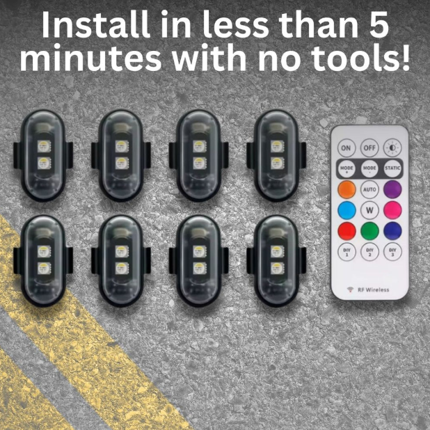 Easy Install Auto LED Light Kit